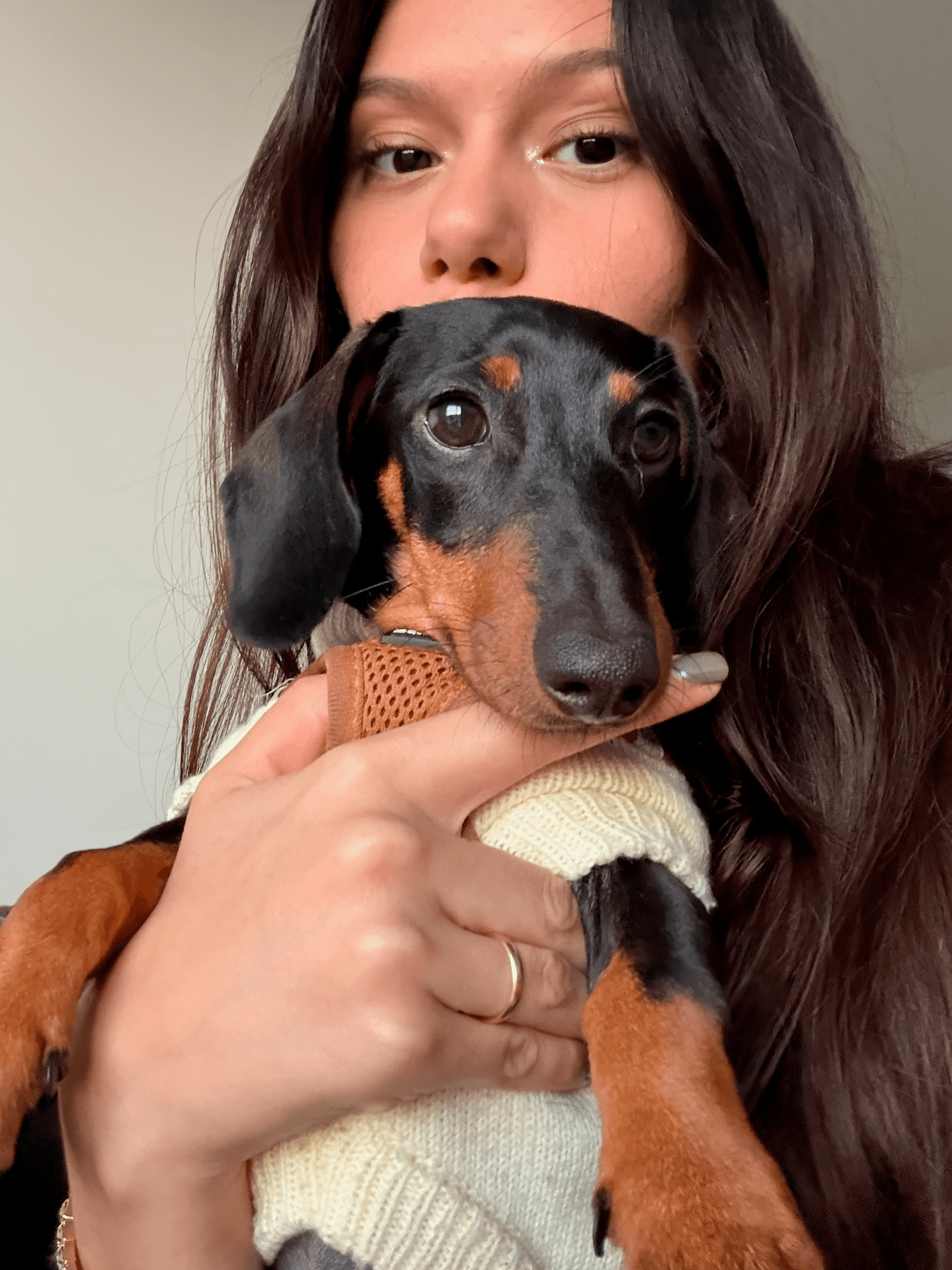 Esthefanny with Mabel